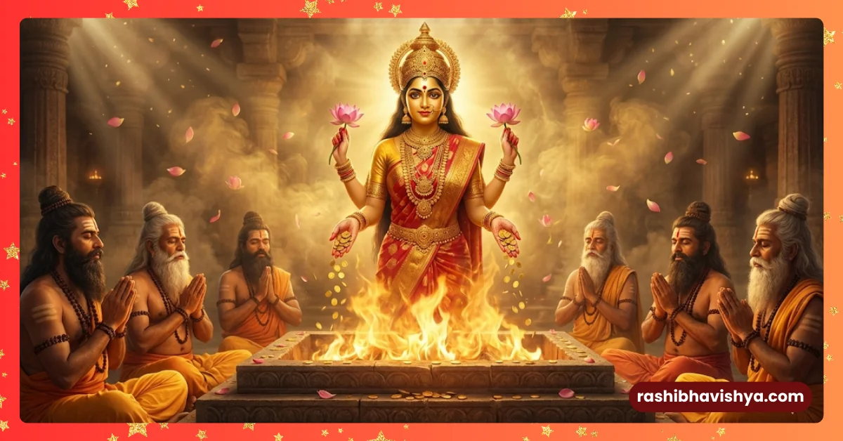 Should money problems go away forever? The Vedic mantra dearest to Goddess Lakshmi is ``Sri Sukta''; Even the poor will become rich if recited.